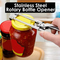 Adjustable Stainless Steel Jar Opener – Manual Lid & Bottle Gripper