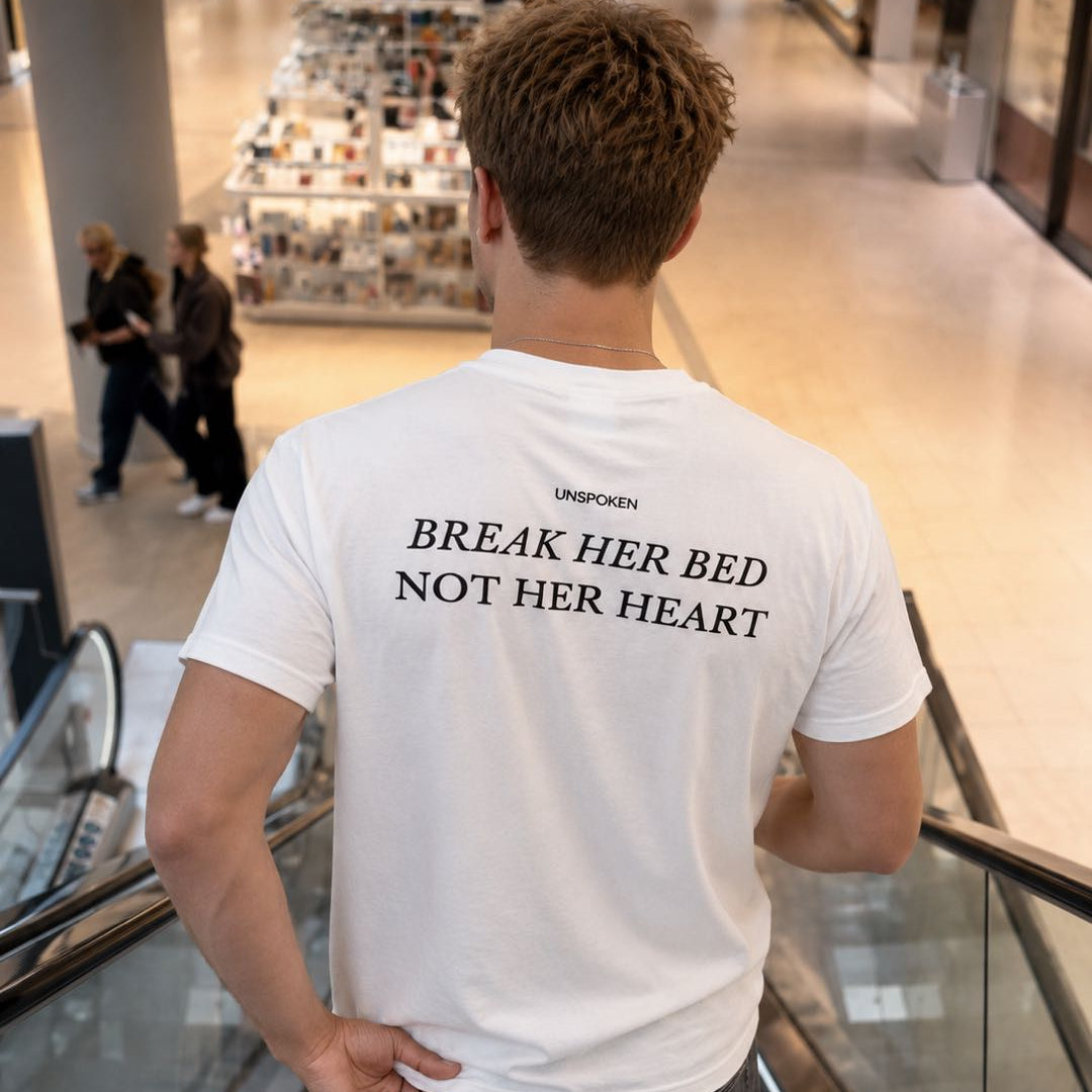The Gentleman’s Rule: Break Her Bed, Not Her Heart T-Shirt