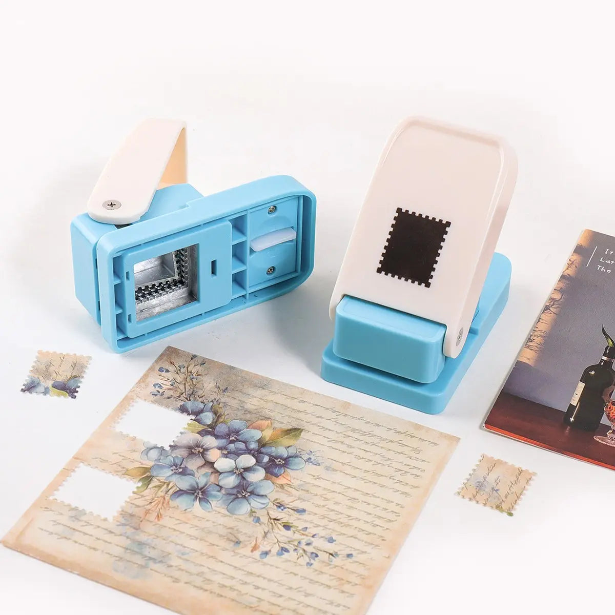 Rectangle Postage Stamp Punch – 2.1 × 2.6 cm Paper Cutter