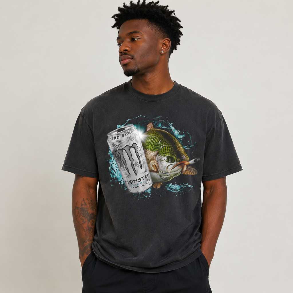 🎣 Built Different | Funny Fishing Graphic Tee for Real Outdoorsmen