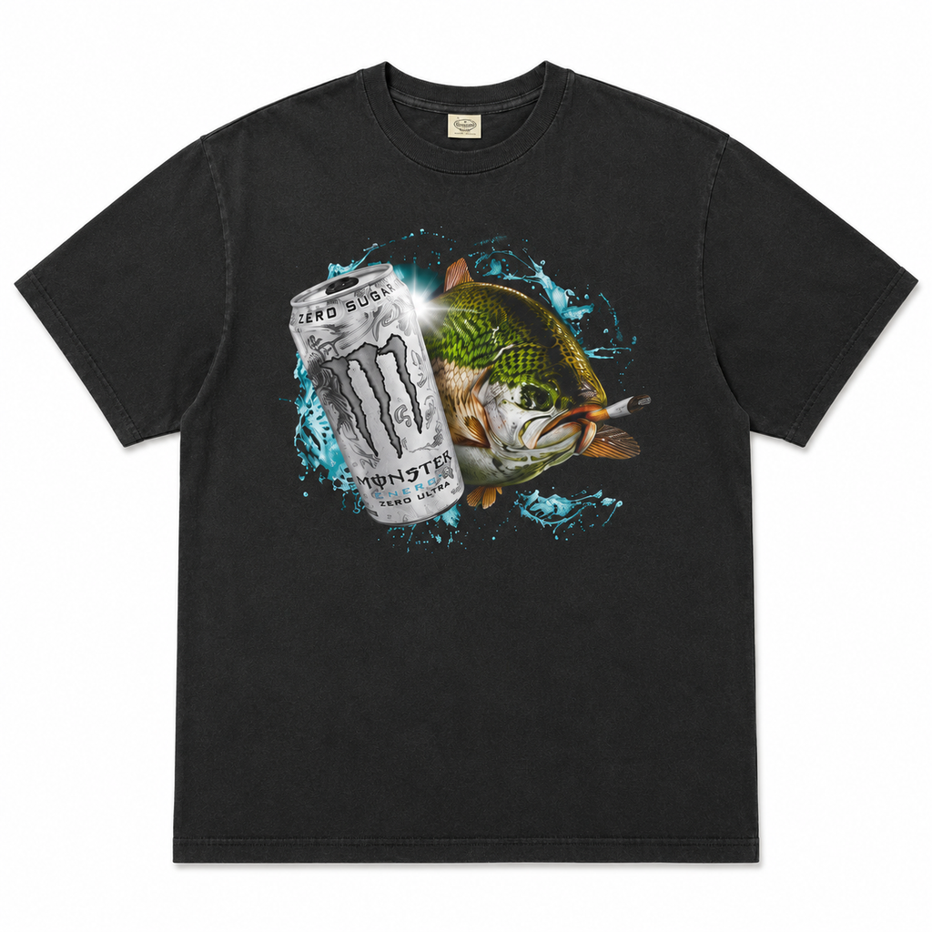 🎣 Built Different | Funny Fishing Graphic Tee for Real Outdoorsmen