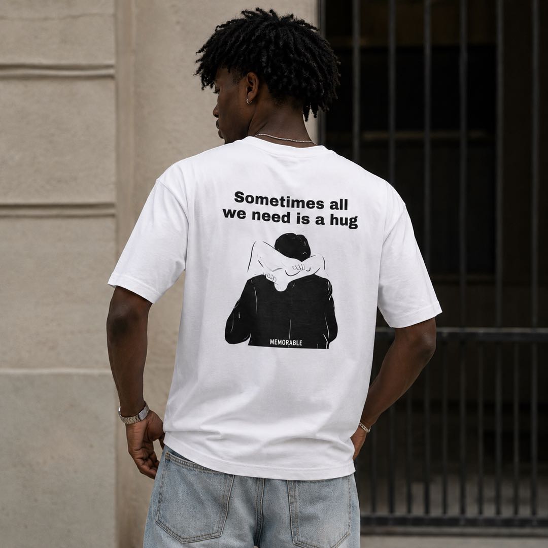 Sometimes All We Need Is A Hug – Comfort & Connection T-Shirt