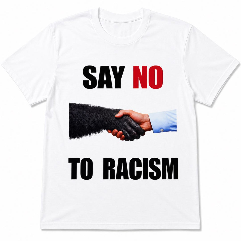 Stand for Unity – Say NO to Racism Graphic Tee | Meaningful Statement Shirt